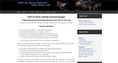 Desktop Screenshot of climateparis.org