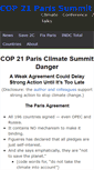 Mobile Screenshot of climateparis.org