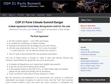 Tablet Screenshot of climateparis.org